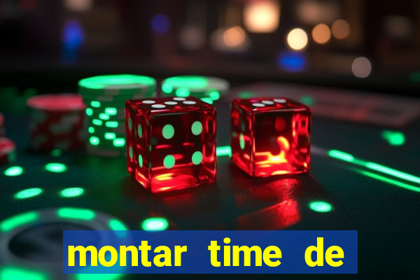 montar time de futebol site